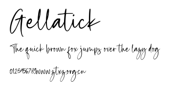 Gellatick.ttf