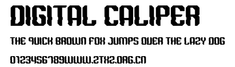 DIGITAL CALIPER.otf