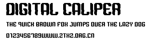 DIGITAL CALIPER.ttf