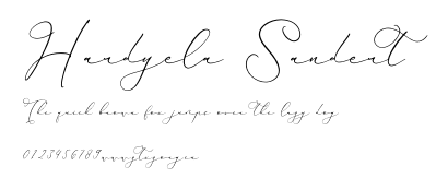 Hardyela Sandert.otf