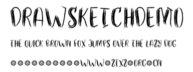 DrawSketchDemo.otf