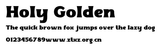 Holy Golden.otf