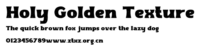 Holy Golden Texture.otf