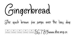 Gingerbread.otf