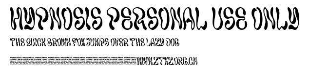 Hypnosis PERSONAL USE ONLY.ttf
