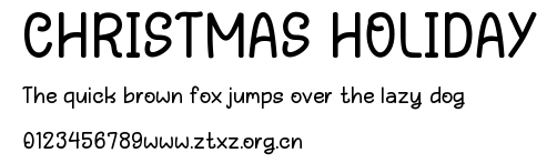 CHRISTMAS HOLIDAY.ttf