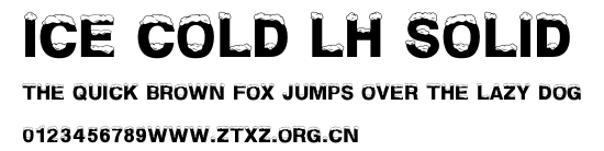 Ice Cold LH Solid.otf