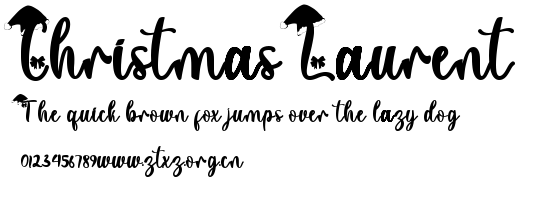 Christmas Laurent.ttf