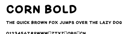 Corn Bold.otf