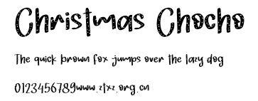 Christmas Chocho.otf