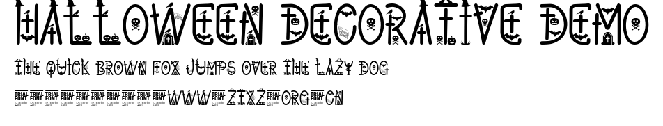 Halloween Decorative Demo.ttf