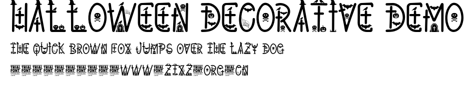 Halloween Decorative Demo.otf