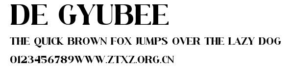 DE GYUBEE.ttf