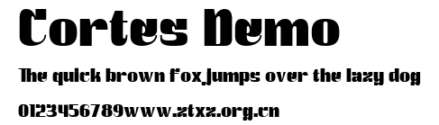 Cortes Demo.ttf