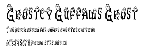 Ghostly Guffaws Ghost.ttf
