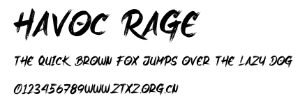 Havoc Rage.otf