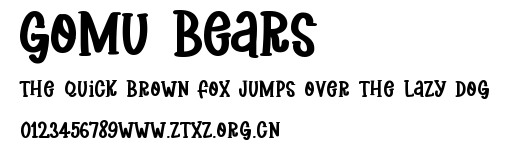 Gomu Bears.ttf