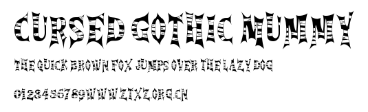 Cursed Gothic Mummy.ttf