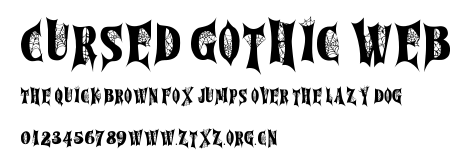 Cursed Gothic Web.ttf