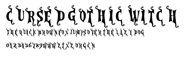 Cursed Gothic Witch.ttf