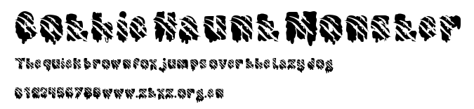 Gothic Haunt Monster.ttf