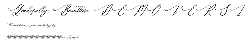 Gradefully Beauttina DEMO VERSI.otf