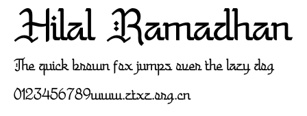 Hilal Ramadhan.otf