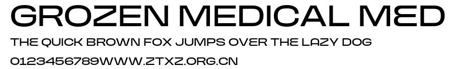 GROZEN MEDICAL Med.otf