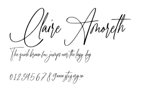 Claire Amoreth.otf