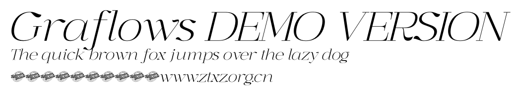Graflows DEMO VERSION.otf