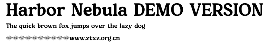 Harbor Nebula DEMO VERSION.otf