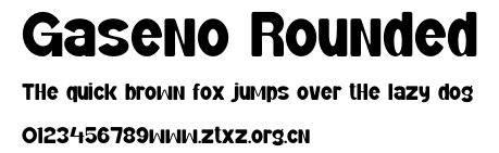 Gaseno Rounded.otf