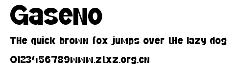 Gaseno.ttf