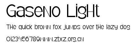 Gaseno Light.ttf