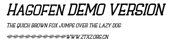 Hagofen DEMO VERSION.otf