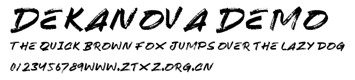 Dekanova Demo.otf