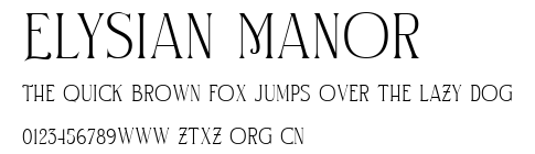 Elysian Manor.ttf
