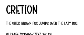 Cretion.otf