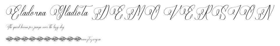 Eladorna Gladiota DEMO VERSION.otf