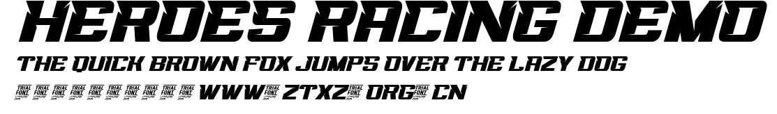 Heroes Racing Demo.ttf
