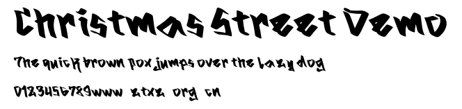 Christmas Street Demo.otf