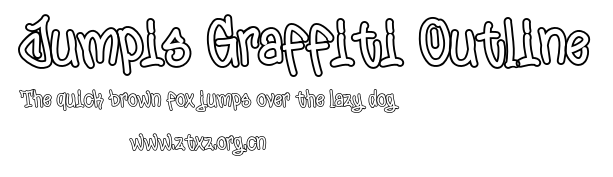 Jumpis Graffiti Outline.otf