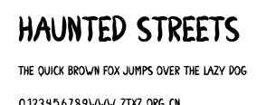 Haunted Streets.otf