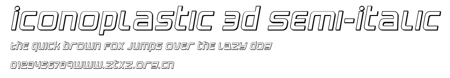 Iconoplastic 3D Semi-Italic.ttf