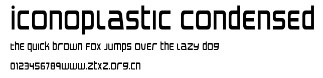 Iconoplastic Condensed.ttf