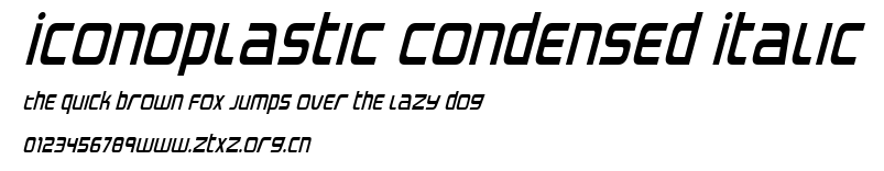 Iconoplastic Condensed Italic.ttf