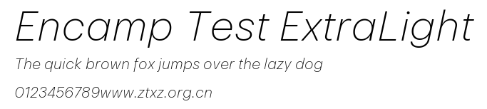 Encamp Test ExtraLight.ttf