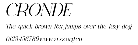 CRONDE.otf