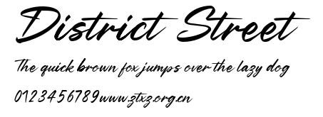 District Street.ttf