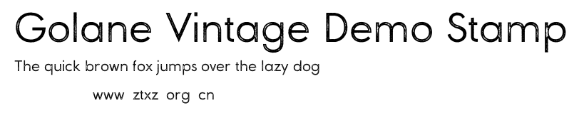 Golane Vintage Demo Stamp.otf